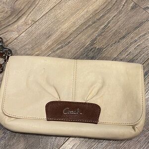 Vintage coach wristlet